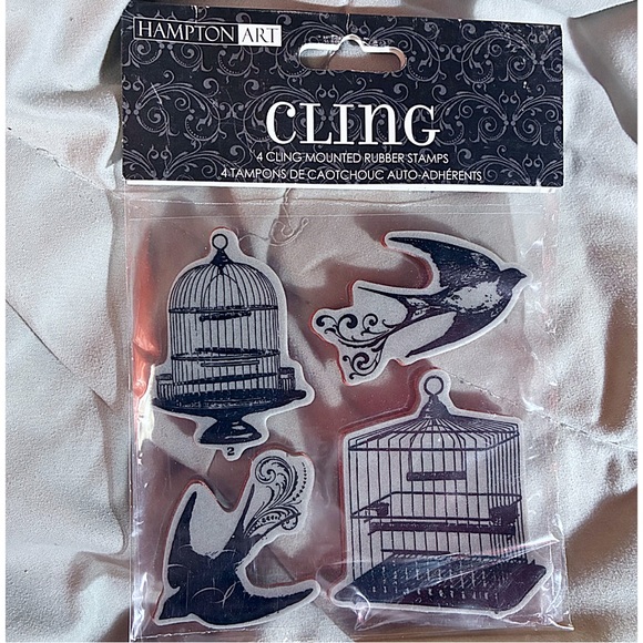 Stamp Set Papercraft Scrapbooking Cardmaking Halloween Spooky Season Victorian - Picture 3 of 9